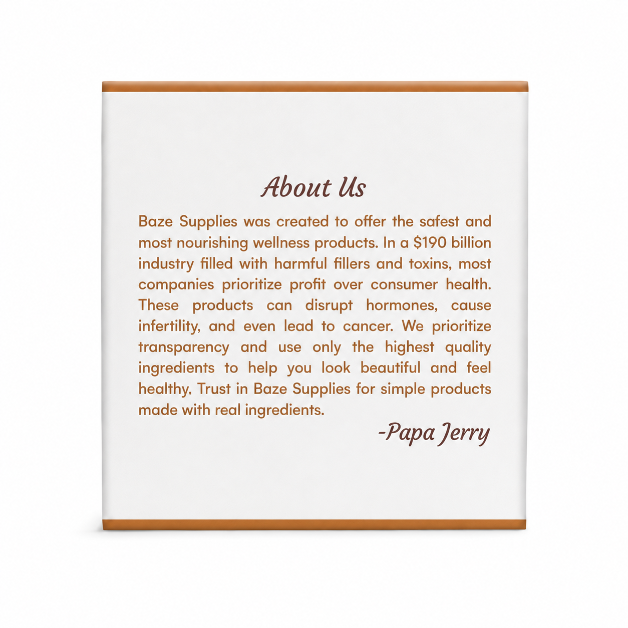 Tallow Soap Bar